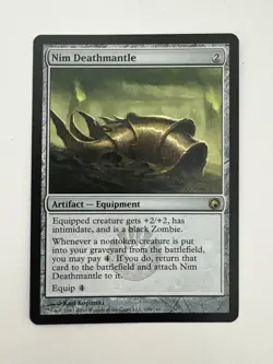 Nim Deathmantle MTG Magic the Gathering Card NM Near Mint SOM - Image 1