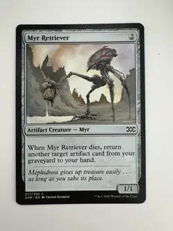 Myr Retriever MTG Magic the Gathering Card NM Near Mint 2XM - Image 1