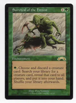MTG: Magic Exodus - Survival of the Fittest *Moderate Play* - Image 1