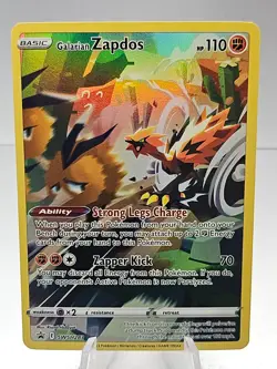 Galarian Zapdos SWSH283 Black Star Promo Full Art Pokemon Sword & Shield - #7 - Image 1