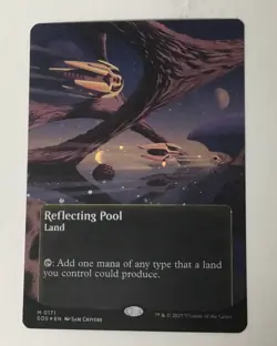Reflecting Pool (0171) (Borderless) (Galaxy Foil) Edge of Eternities: Stellar... - Image 1