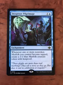 Deeproot Pilgrimage MTG Magic the Gathering Card NM Mint Lost Caverns Ixalan LCI - Image 1