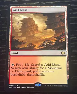Wizards of the Coast Arid Mesa MH2 Rare Land Regular 244 Eng - Image 1