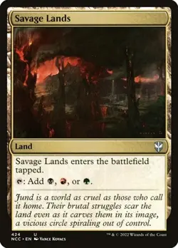 Savage Lands Streets of New Capenna Commander LP MTG - Image 1