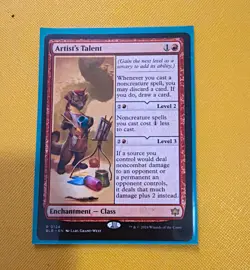 Wizards of the Coast MTG Artist's Talent 0124 Regular Rare Red EN Bloomburrow - Image 1