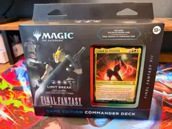 2025 MTG FINAL FANTASY " GAME EDITION* ) COMMANDER DECK LIMIT BREAK . NEW* - Image 1