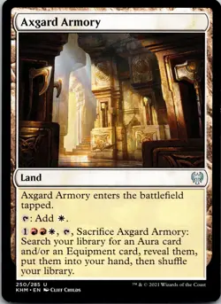 Axgard Armory 250 Uncommon Kaldheim MTG Near Mint - Image 1