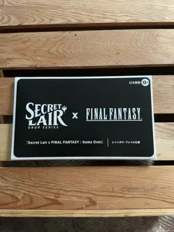 MTG Secret Lair x FINAL FANTASY: Game Over JP Rainbow Foil Edition Sealed - Image 1