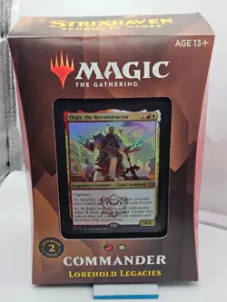 MTG Lorehold Legacies Commander Deck 2021 NEW SEALED Magic The Gathering - Image 1