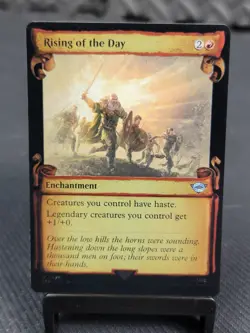 MTG - Lord of the Rings - LOTR - Rising of the Day - FOIL - Showcase - Image 1