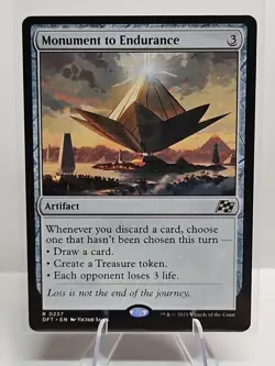 Monument to Endurance Aetherdrift Regular MTG Magic The Gathering - Image 1