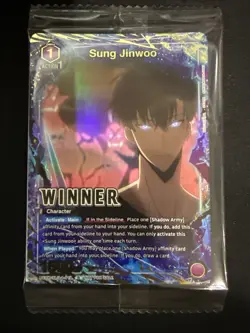 Solo Leveling Sung Jinwoo Union Arena WINNER UEPR/SLG-1-019 English Promo Sealed - Image 1