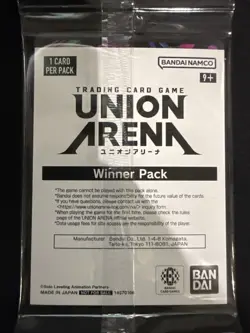 Solo Leveling Sung Jinwoo Union Arena WINNER UEPR/SLG-1-019 English Promo Sealed - Image 2