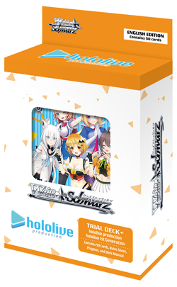 HOLOLIVE PRODUCTION TRIAL DECK + 1ST GEN WEISS SCHWARZ (ENGLISH, SEALED NM) - Image 1
