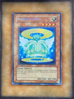 Yugioh Radiant Jeral STON-EN066 Secret Rare 1st Ed NM - Image 1