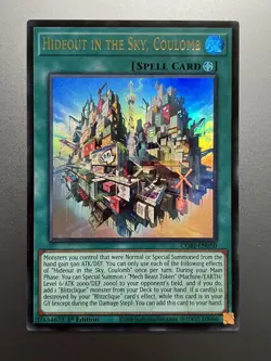 Yugioh - Hideout In The Sky, Coulomb Ultra Rare CORI-EN050, NM, 1st Ed - Image 1