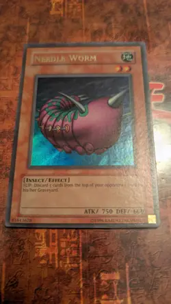 Konami Yu-Gi-Oh! TCG Needle Worm TP3-001 Ultra Rare Holo Foil EN - Image 2