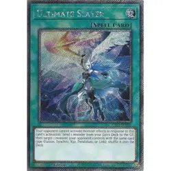 Yugioh Ultimate Slayer RA02-EN070 Platinum Secret Rare 1st Edition - Image 1