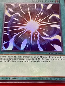 3x Super Polymerization | CH01-EN033 | Ultra Rare | NM | 1st Edition | YuGiOh! - Image 2