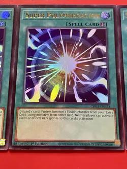 3x Super Polymerization | CH01-EN033 | Ultra Rare | NM | 1st Edition | YuGiOh! - Image 5