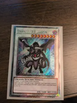 Dark End Dragon (Platinum Secret Rare) RA03-EN216 Quarter Century Bonanza 1st - Image 1
