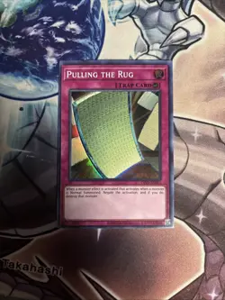 (YT) 1x Yu-Gi-Oh! Pulling The Rug - OP23-EN011 - Super Rare VLP - Image 1
