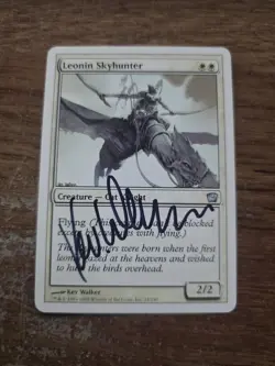 Leonin Skyhunter Artist Proof SIGNED By Kev Walker Magic The Gathering - Image 1