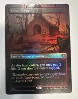 MTG: Blood Crypt Foil Rare Borderless - Image 1