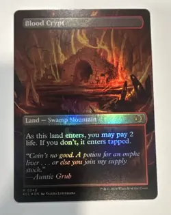 MTG: Blood Crypt Foil Rare Borderless - Image 2