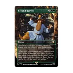 WotC Commander: Lord of the Rings Second Harvest (Borderless) (R) (Foil) NM - Image 1