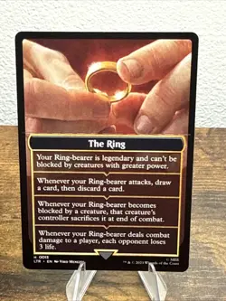 Magic: The Gathering The Ring Emblem Universes Beyond LOTR Regular Card - Image 1