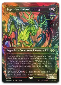 Jegantha, the Wellspring (Halo Foil) #174 NM March of the Machine MUL Magic MTG - Image 1