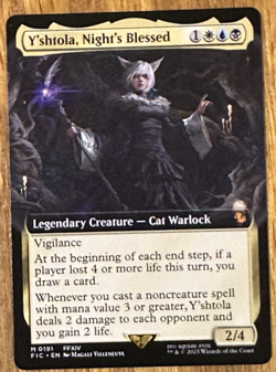 MTG Final Fantasy Commander, Y'shtola, Night's Blessed - Extended Art - Image 1