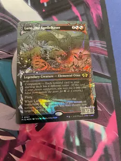MTG - LUTRI THE SPELLCHASTER - RARE - HALO FOIL - NM - MUL - Image 1