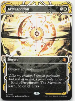 Armageddon 3 Normal Secrets of Strixhaven: Mystical Archive MTG NM - Image 1
