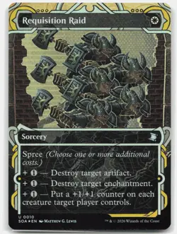 Requisition Raid 10 FOIL Secrets of Strixhaven: Mystical Archive MTG NM - Image 1