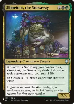 NM - Slimefoot, the Stowaway [LIST - 205/269] The List Reprints - Image 1