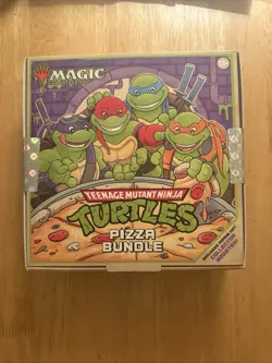 Magic The Gathering Teenage Mutant Ninja Turtles Pizza Bundle Bundle TMNT NEW - Image 1