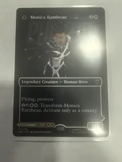 MTG - Monica Rambeau/Photon - Card #0356 - Marvel Super Heroes - Borderless - Image 1