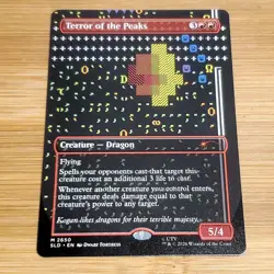 Terror of the Peaks, Non-Foil, Dwarf Fortress Secret Lair - 2650, Magic MTG NM - Image 1