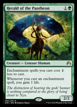 Herald of the Pantheon - Near Mint, English - Image 1