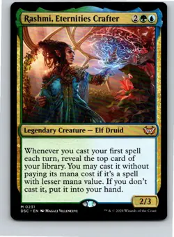 Magic the Gathering Rashmi, Eternities Crafter Commander House of Horror MTG - Image 1