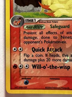 Pokemon Card Ninetales 22/101 Reverse Holo Ex Hidden Legends ENG EXCELLENT - Image 5
