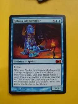 Sphinx Ambassador MYthic MTG Card. Core set 2010 M10 - Image 1