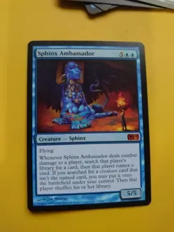 Sphinx Ambassador MYthic MTG Card. Core set 2010 M10 - Image 4