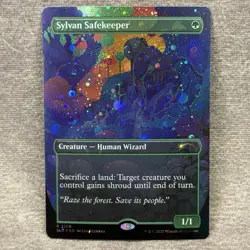 MTG Sylvan Safekeeper Galaxy Foil Secret Lair SLD #2109 NM Magic Card - Image 1