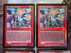 Stronghold Gambit x4 FOIL MTG Magic the Gathering Nemesis Playset - Image 2