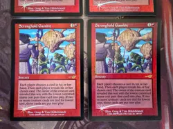 Stronghold Gambit x4 FOIL MTG Magic the Gathering Nemesis Playset - Image 3