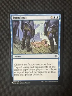 Turnabout 099/325 Uncommon The List Reprints Magic: The Gathering Near Mint - Image 1