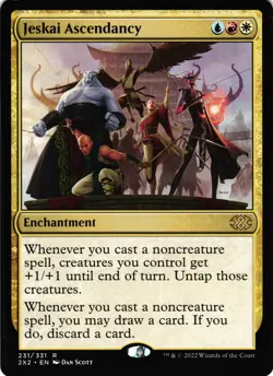 Jeskai Ascendancy R Double Masters 2022 231 LP - Image 1